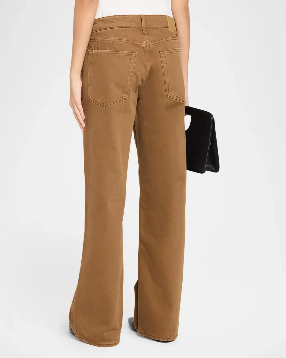 rag & bone Cam Low-Rise Wide-Leg Jeans | Thumbnail 3