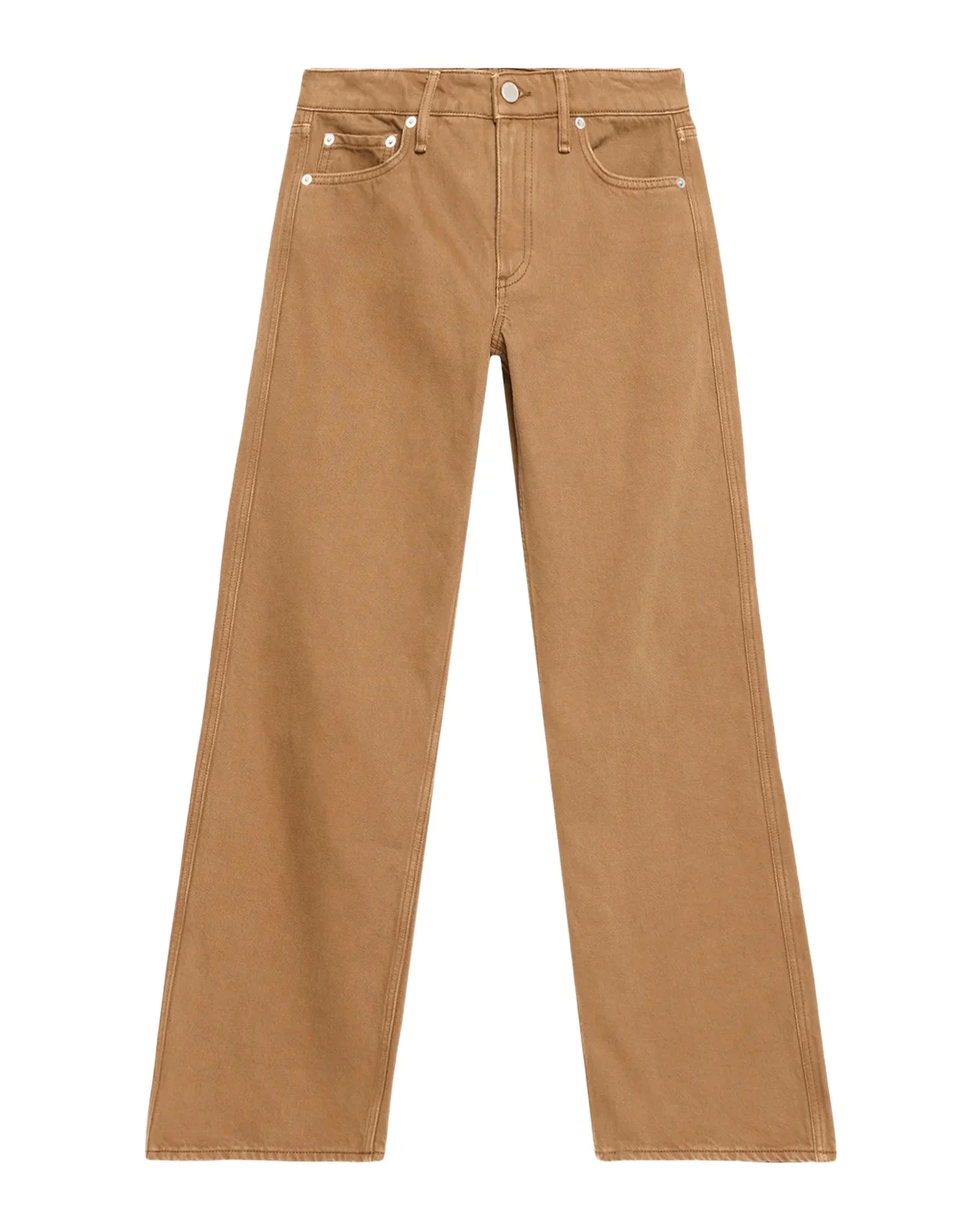 rag & bone Cam Low-Rise Wide-Leg Jeans