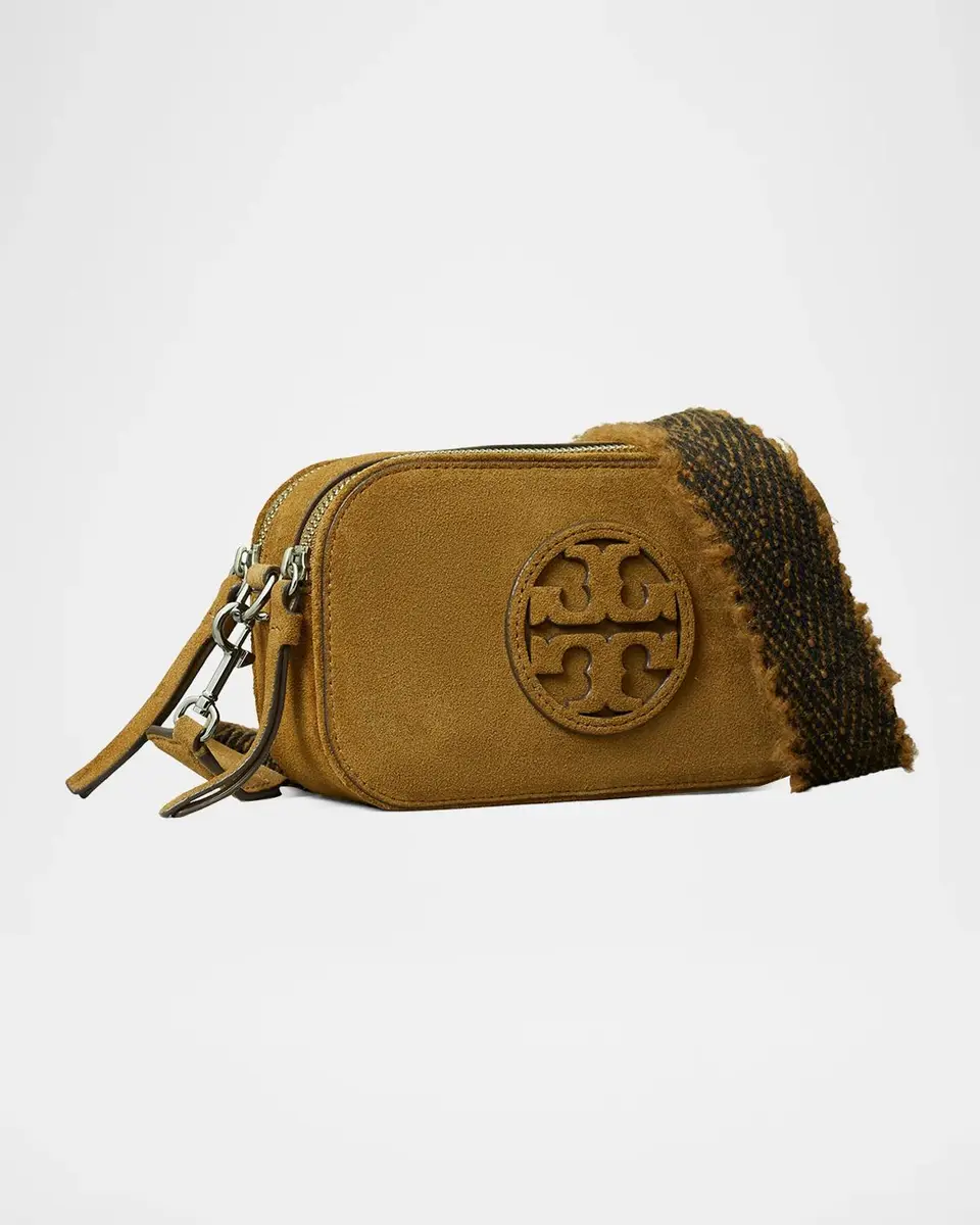 Tory Burch Miller Mini Suede Crossbody Bag | Thumbnail 3 Tory Burch Miller Mini Suede Crossbody Bag | Thumbnail 3