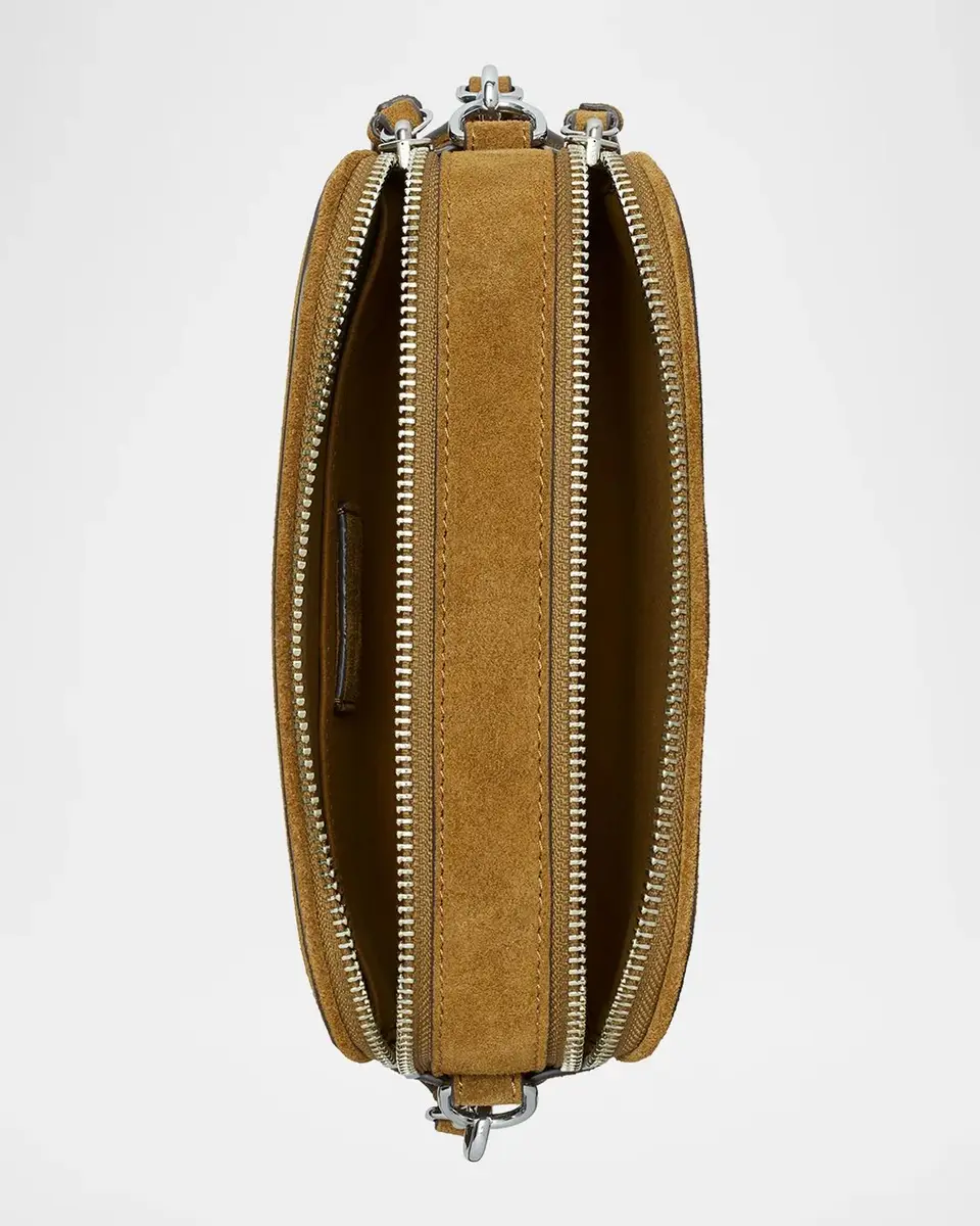 Tory Burch Miller Mini Suede Crossbody Bag | Thumbnail 4 Tory Burch Miller Mini Suede Crossbody Bag | Thumbnail 4