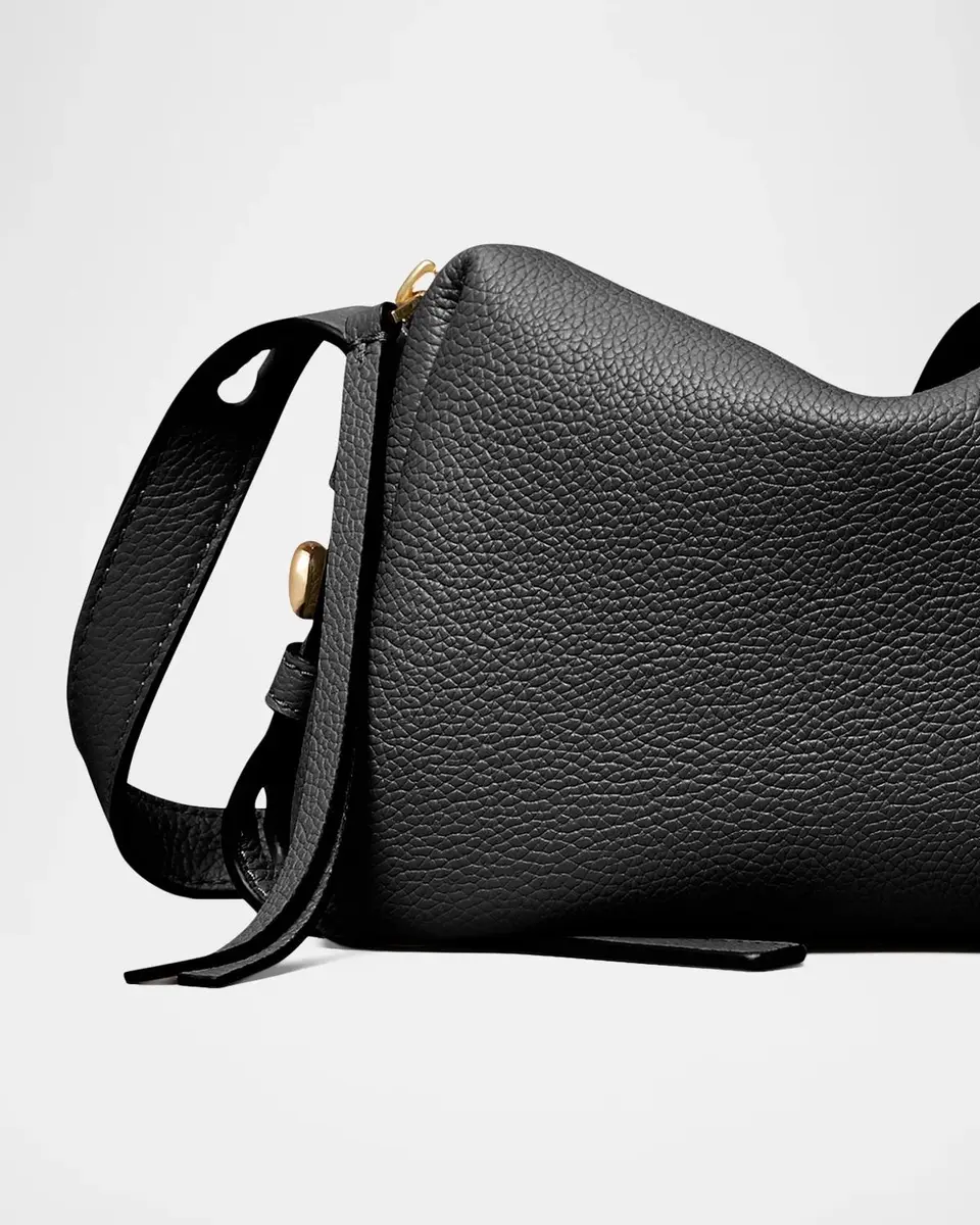 Tory Burch Romy Soft Pebbled Leather Crossbody Bag | Thumbnail 4 Tory Burch Romy Soft Pebbled Leather Crossbody Bag | Thumbnail 4