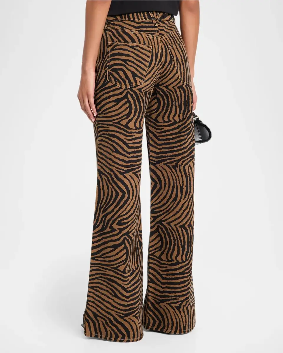 Veronica Beard Kasey Tiger Wide-Leg Jeans | Thumbnail 3 Veronica Beard Kasey Tiger Wide-Leg Jeans | Thumbnail 3