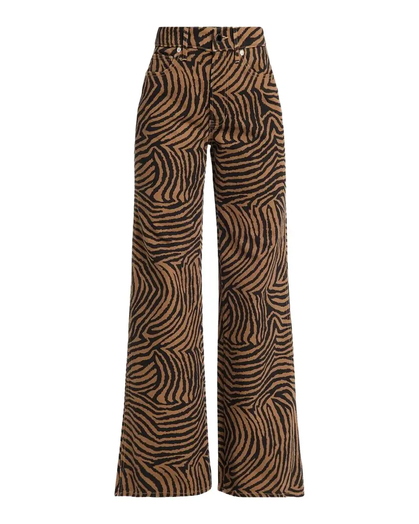 Kasey Tiger Wide-Leg Jeans Kasey Tiger Wide-Leg Jeans