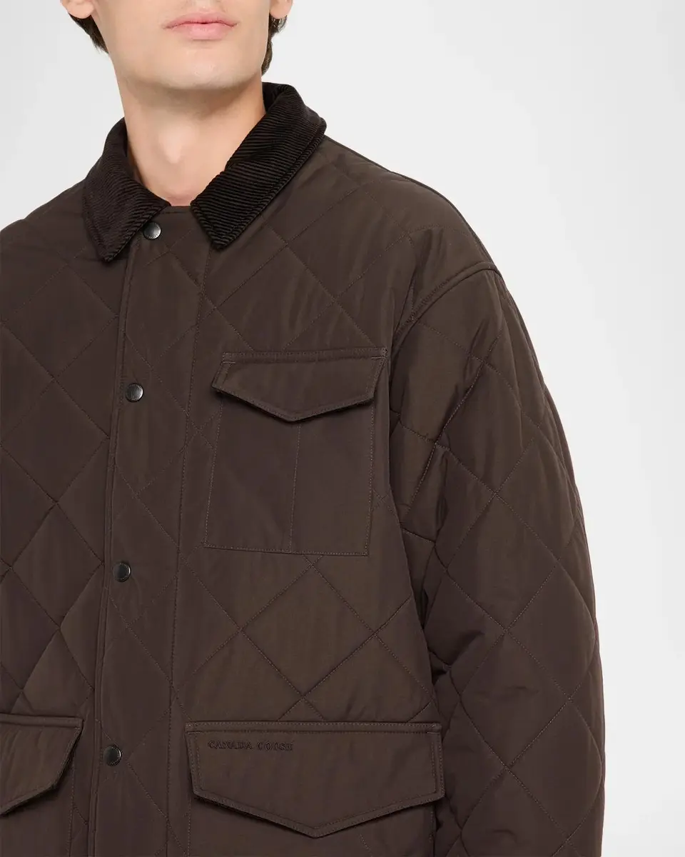 Canada Goose Men's Terra Water-Repellent Nylon Quilted Coat | Thumbnail 5 Canada Goose Men's Terra Water-Repellent Nylon Quilted Coat | Thumbnail 5