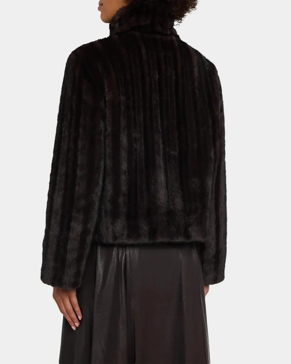 Simkhai Sudie Faux Fur Jacket | Thumbnail 3 Simkhai Sudie Faux Fur Jacket | Thumbnail 3