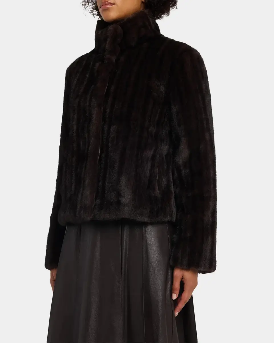 Simkhai Sudie Faux Fur Jacket | Thumbnail 4 Simkhai Sudie Faux Fur Jacket | Thumbnail 4