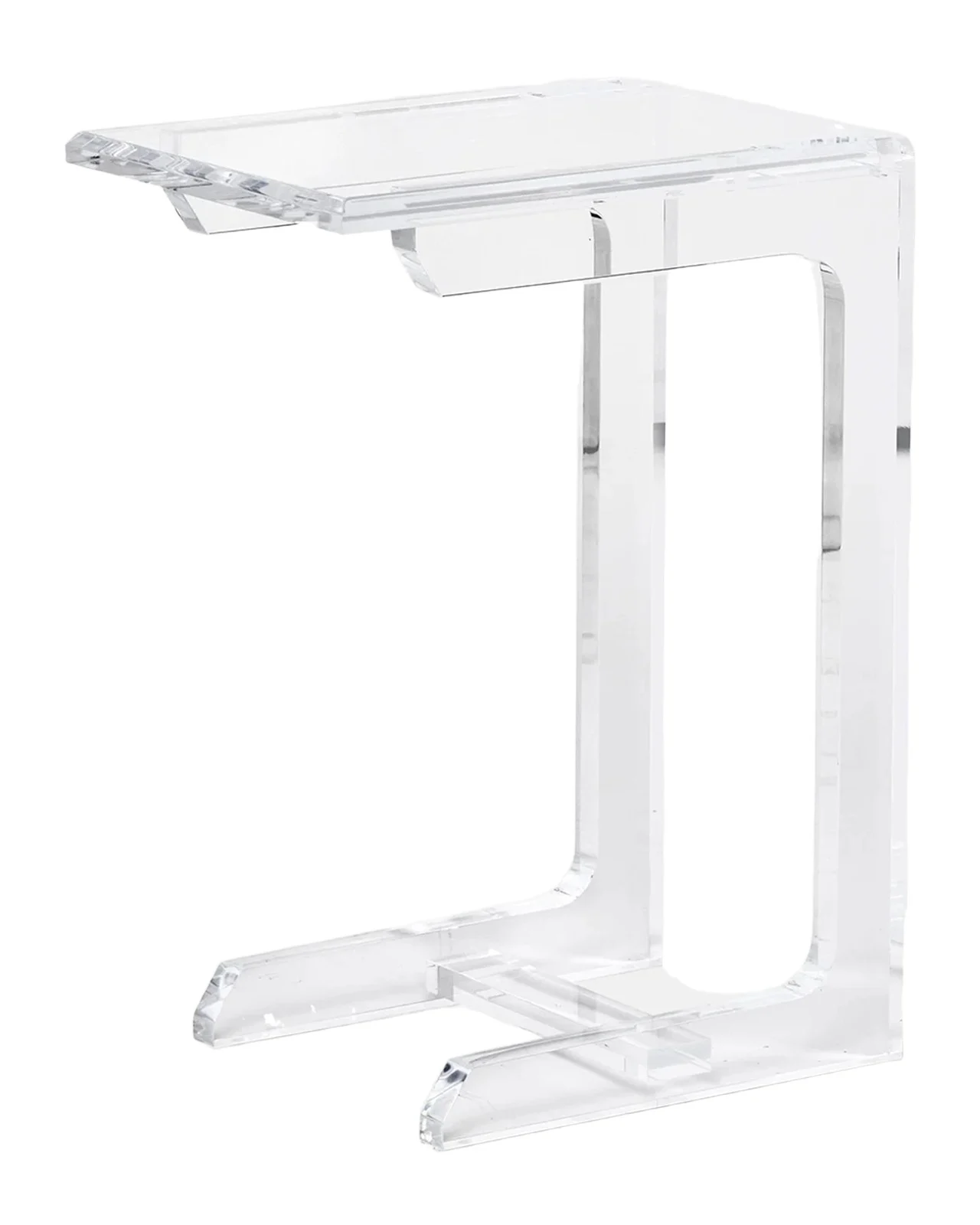 Interlude Home Zola Acrylic Hugging Table