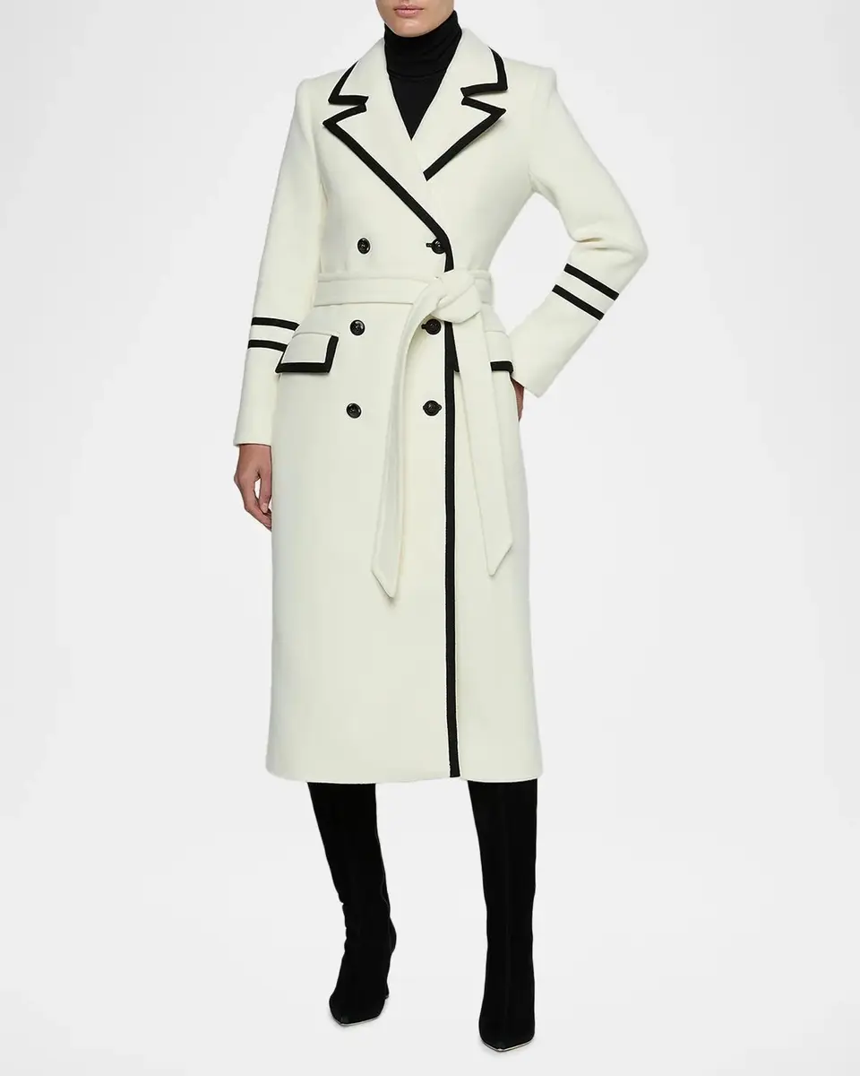 L'Agence Irene Military Double-Breasted Trench Coat | Thumbnail 2 L'Agence Irene Military Double-Breasted Trench Coat | Thumbnail 2
