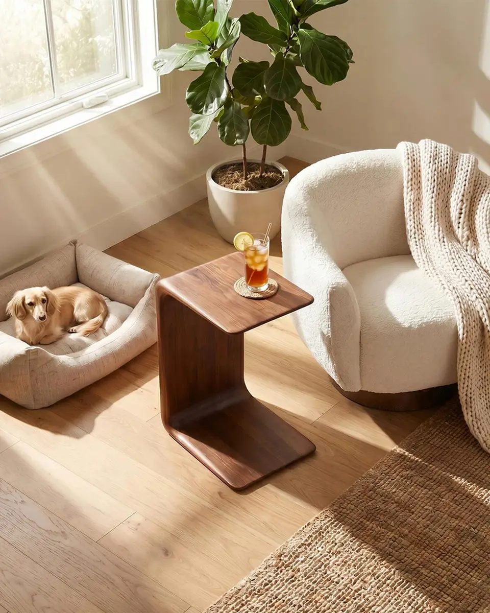 Interlude Home Iris Hugging Table | Thumbnail 4 Interlude Home Iris Hugging Table | Thumbnail 4