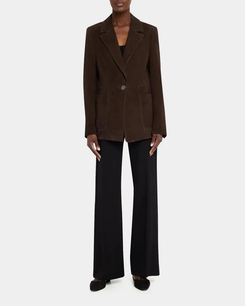 Kobi Halperin Claudia Single-Button Suede Jacket | Thumbnail 2 Kobi Halperin Claudia Single-Button Suede Jacket | Thumbnail 2