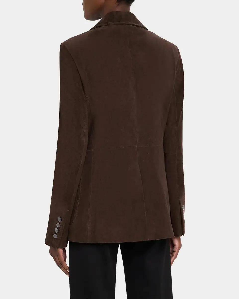 Kobi Halperin Claudia Single-Button Suede Jacket | Thumbnail 3 Kobi Halperin Claudia Single-Button Suede Jacket | Thumbnail 3