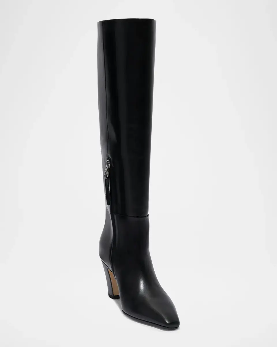 aeyde Silva Leather Knee-High Boots | Thumbnail 4 aeyde Silva Leather Knee-High Boots | Thumbnail 4
