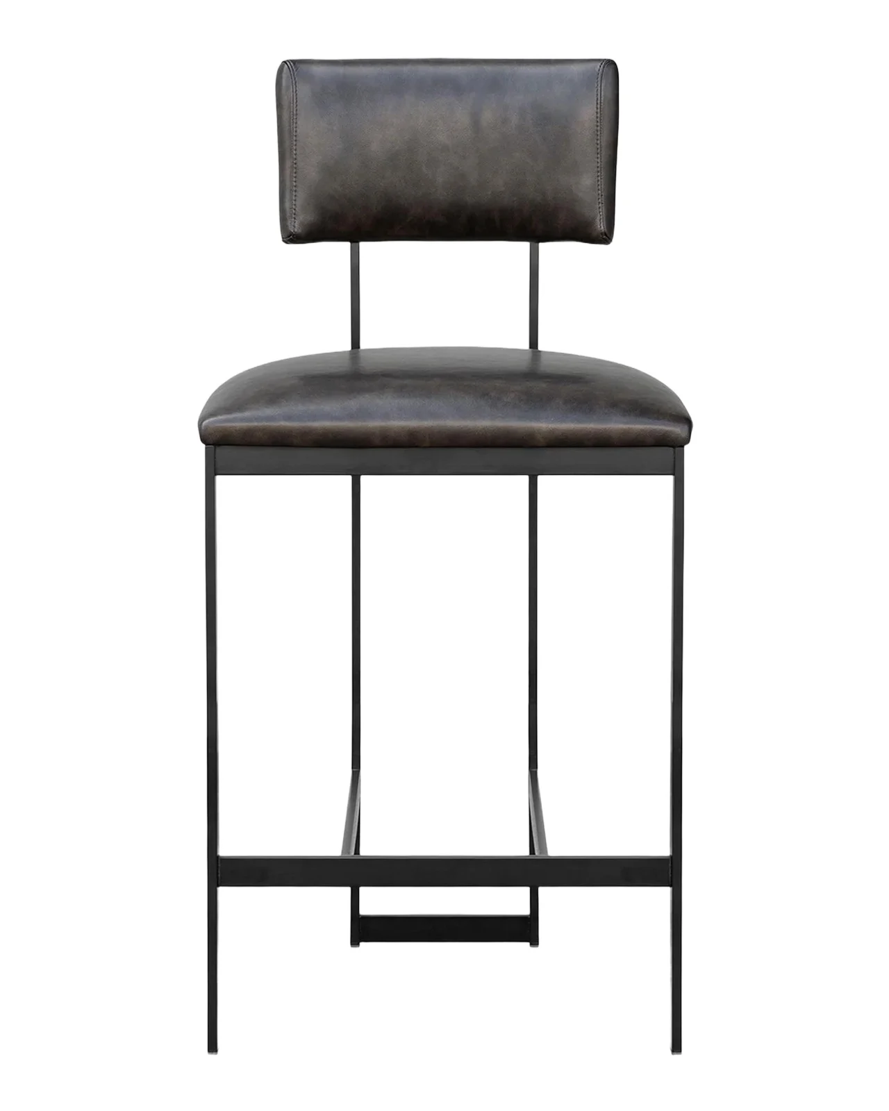 Interlude Home Landon II Vegan Leather 26" Counter Stool