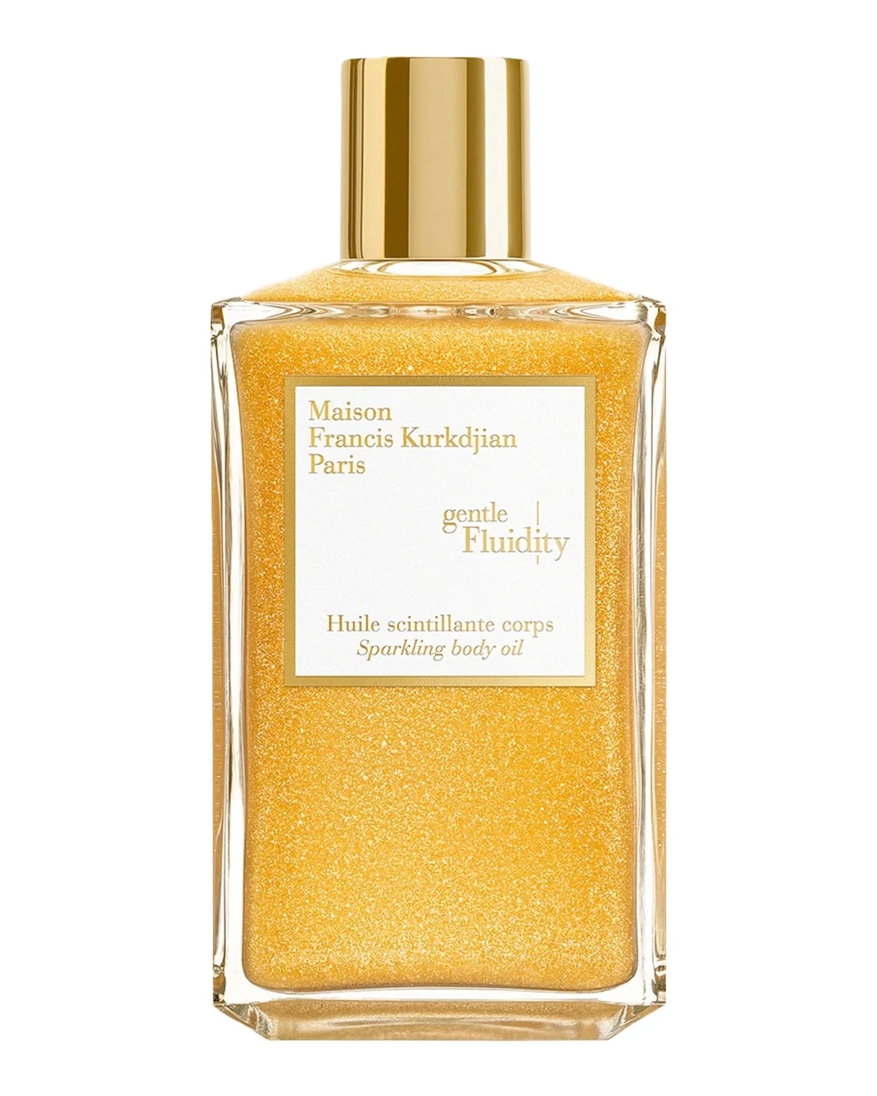 Maison Francis Kurkdjian Gentle Fluidity Gold Sparkling Body Oil, 6.8 oz.