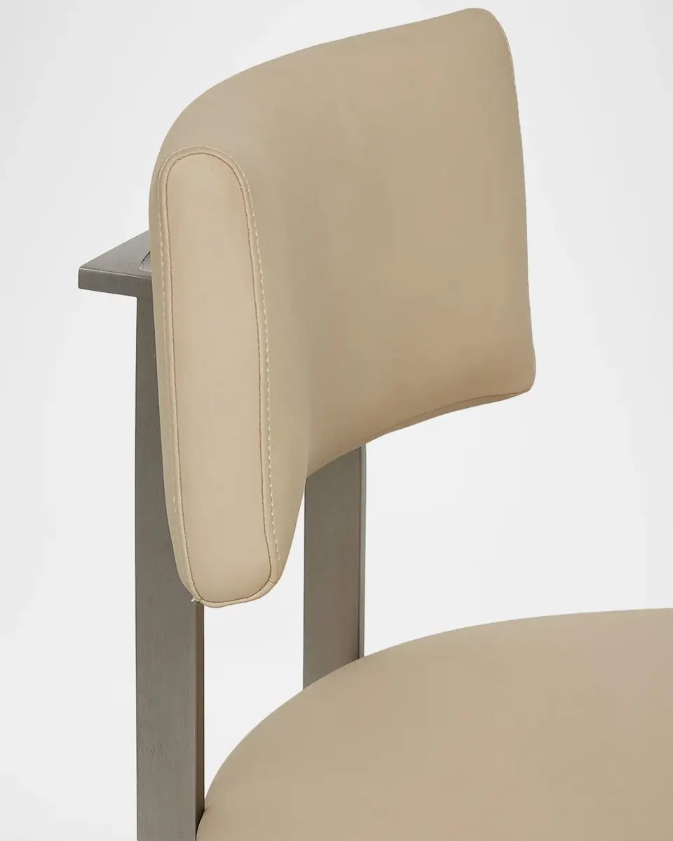 Interlude Home Landon II Vegan Leather 26" Counter Stool | Thumbnail 13 Interlude Home Landon II Vegan Leather 26" Counter Stool | Thumbnail 13