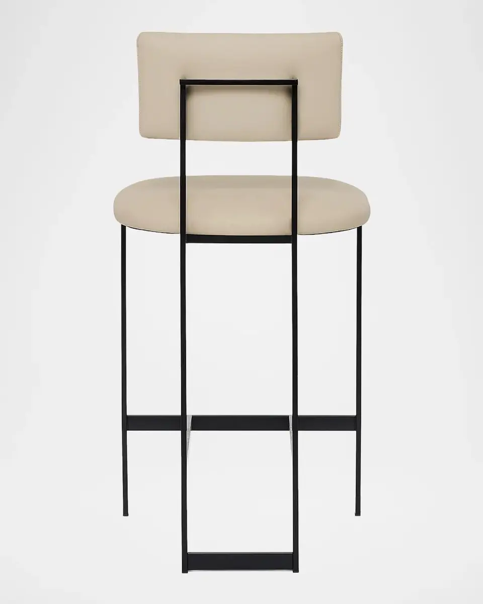 Interlude Home Landon II Vegan Leather 26" Counter Stool | Thumbnail 6 Interlude Home Landon II Vegan Leather 26" Counter Stool | Thumbnail 6