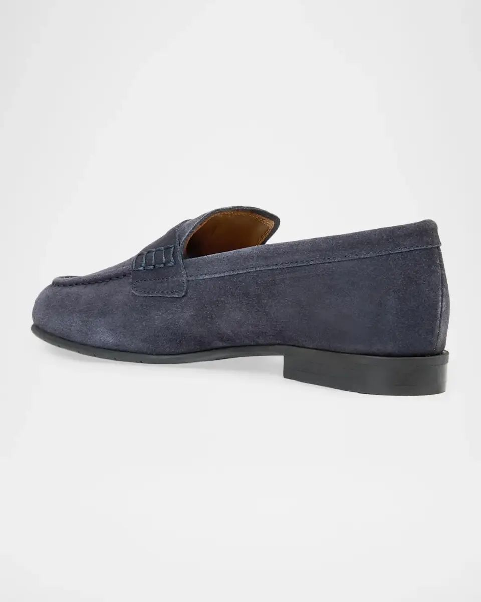 Aquatalia Ellis Waterproof Suede Penny Loafers | Thumbnail 3 Aquatalia Ellis Waterproof Suede Penny Loafers | Thumbnail 3