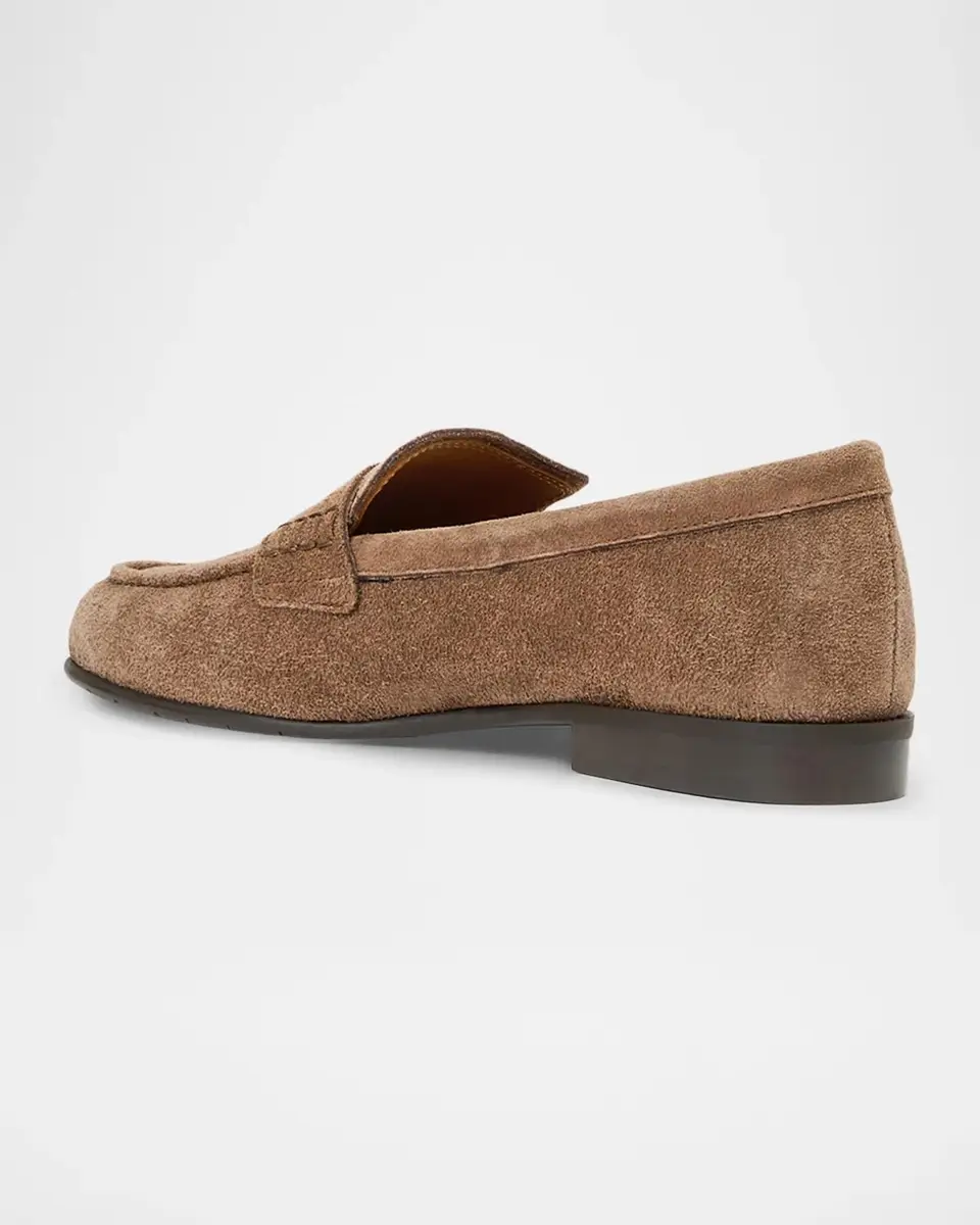 Aquatalia Ellis Waterproof Suede Penny Loafers | Thumbnail 3 Aquatalia Ellis Waterproof Suede Penny Loafers | Thumbnail 3