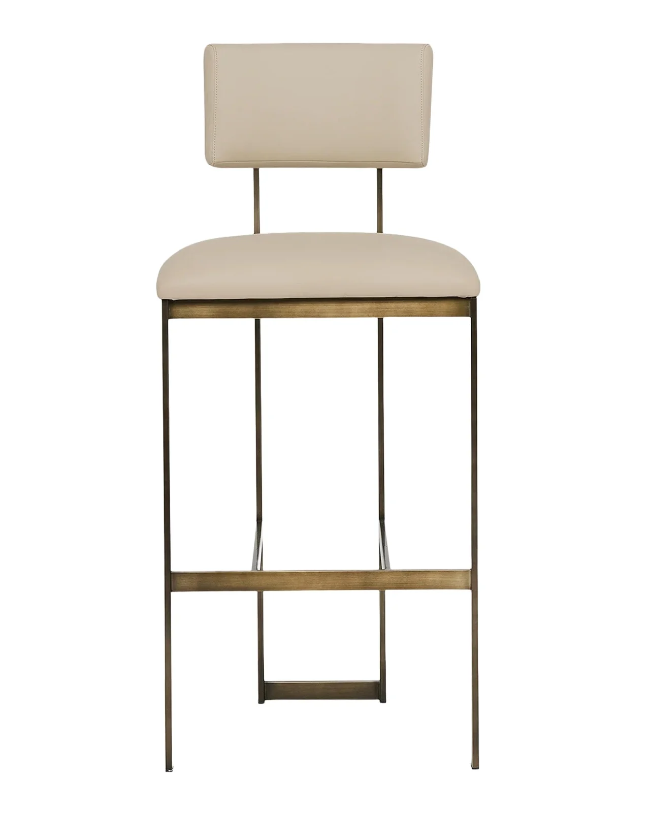 Interlude Home Landon II Vegan Leather 30" Bar Stool