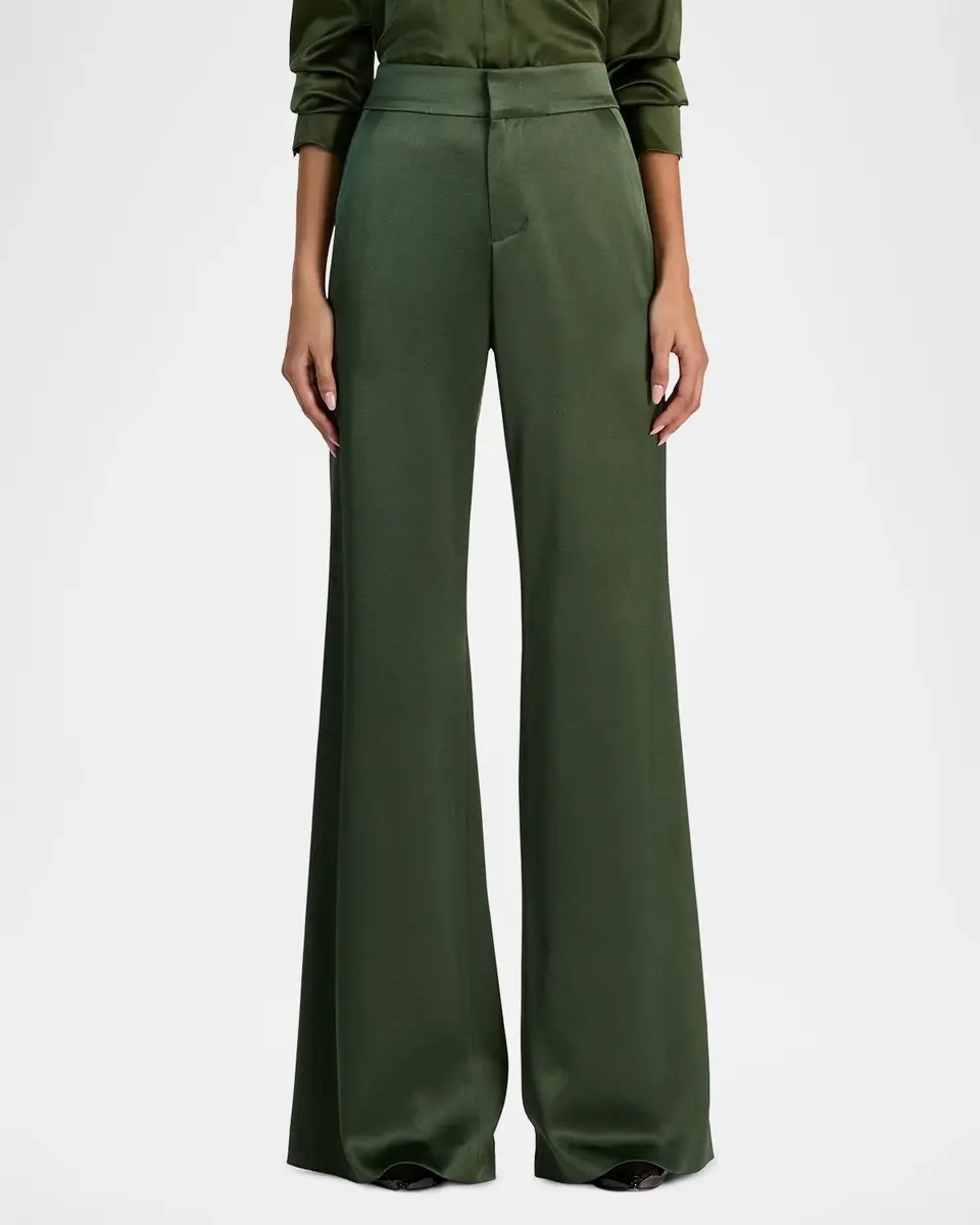 Alice + Olivia Dylan High-Rise Wide-Leg Pants | Thumbnail 4 Alice + Olivia Dylan High-Rise Wide-Leg Pants | Thumbnail 4