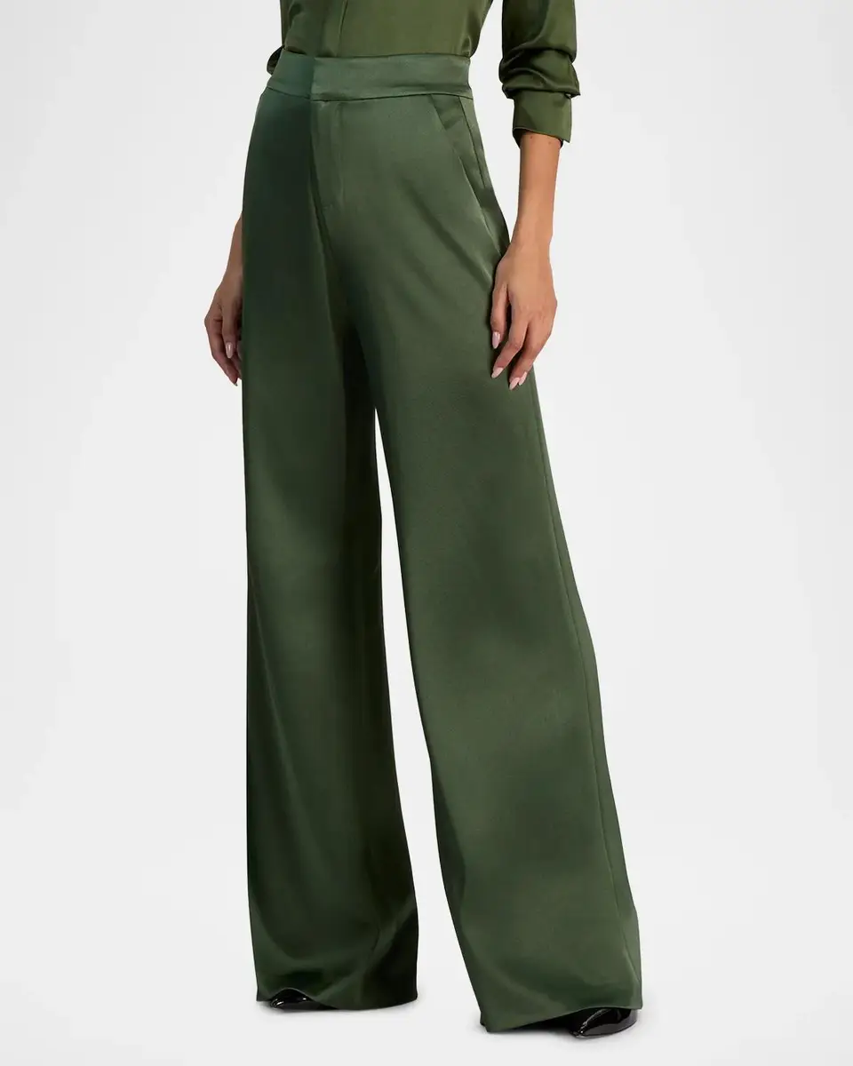 Alice + Olivia Dylan High-Rise Wide-Leg Pants | Thumbnail 6 Alice + Olivia Dylan High-Rise Wide-Leg Pants | Thumbnail 6