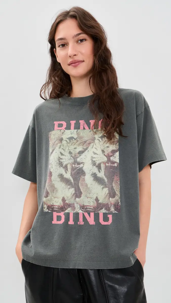 Anine Bing Cade Tiger Bing Tee | Thumbnail 2 Anine Bing Cade Tiger Bing Tee | Thumbnail 2