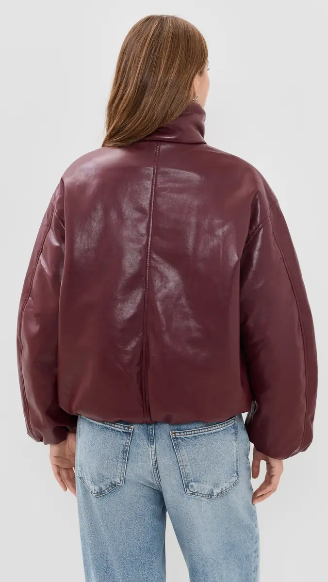 Anine Bing Cyrus Recycled Leather Jacket | Thumbnail 3 Anine Bing Cyrus Recycled Leather Jacket | Thumbnail 3