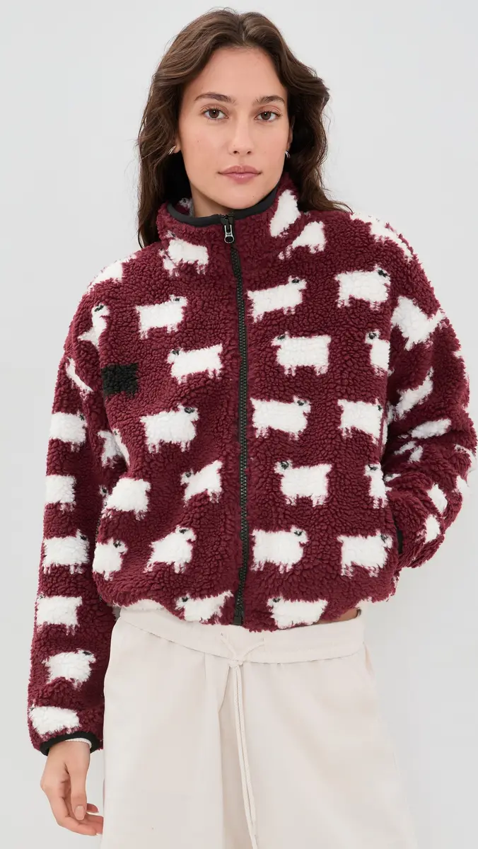 Rowing Blazers Cropped Sheep Sherpa | Thumbnail 2