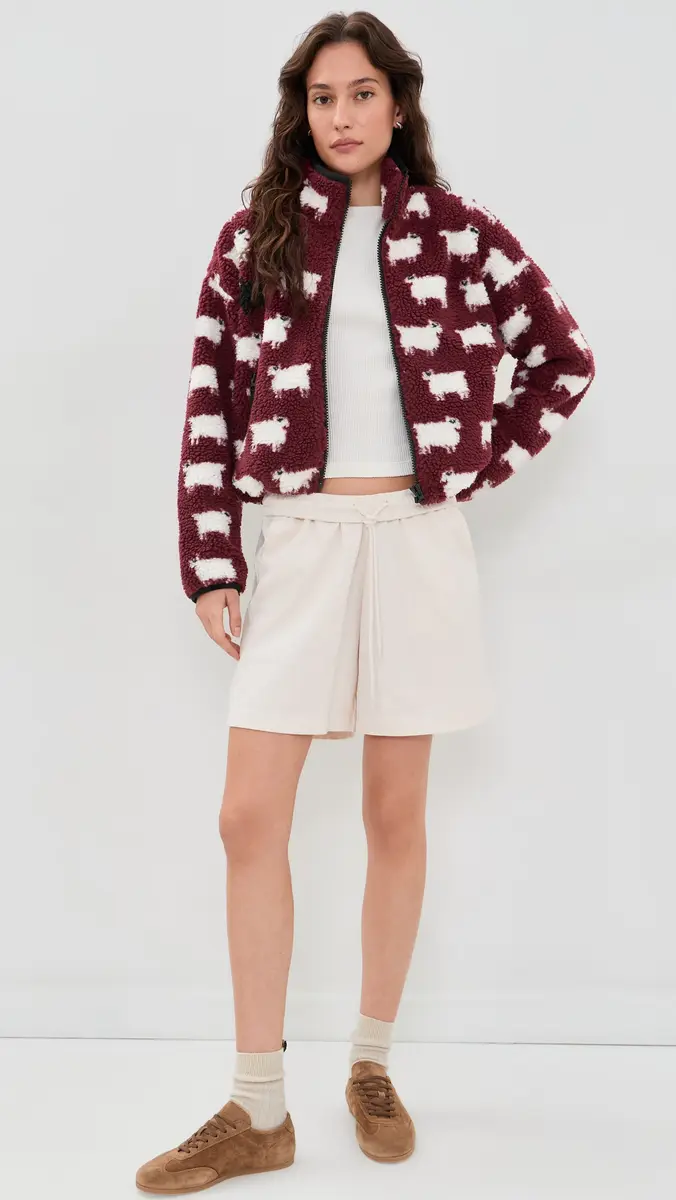 Rowing Blazers Cropped Sheep Sherpa | Thumbnail 5