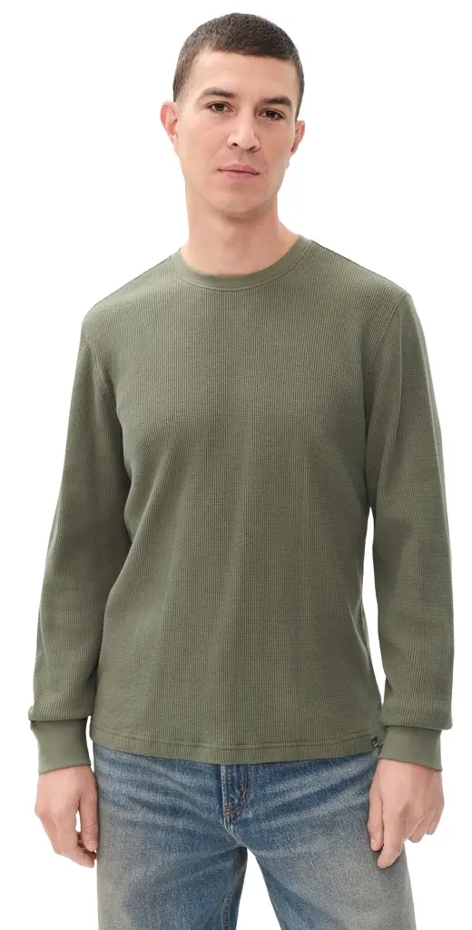 RAILS Smith Waffle Knit Thermal Top