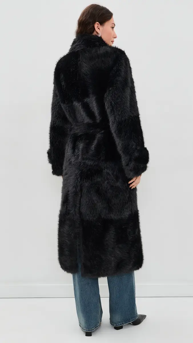 Stand Studio Hana Faux Fur Coat | Thumbnail 3 Stand Studio Hana Faux Fur Coat | Thumbnail 3