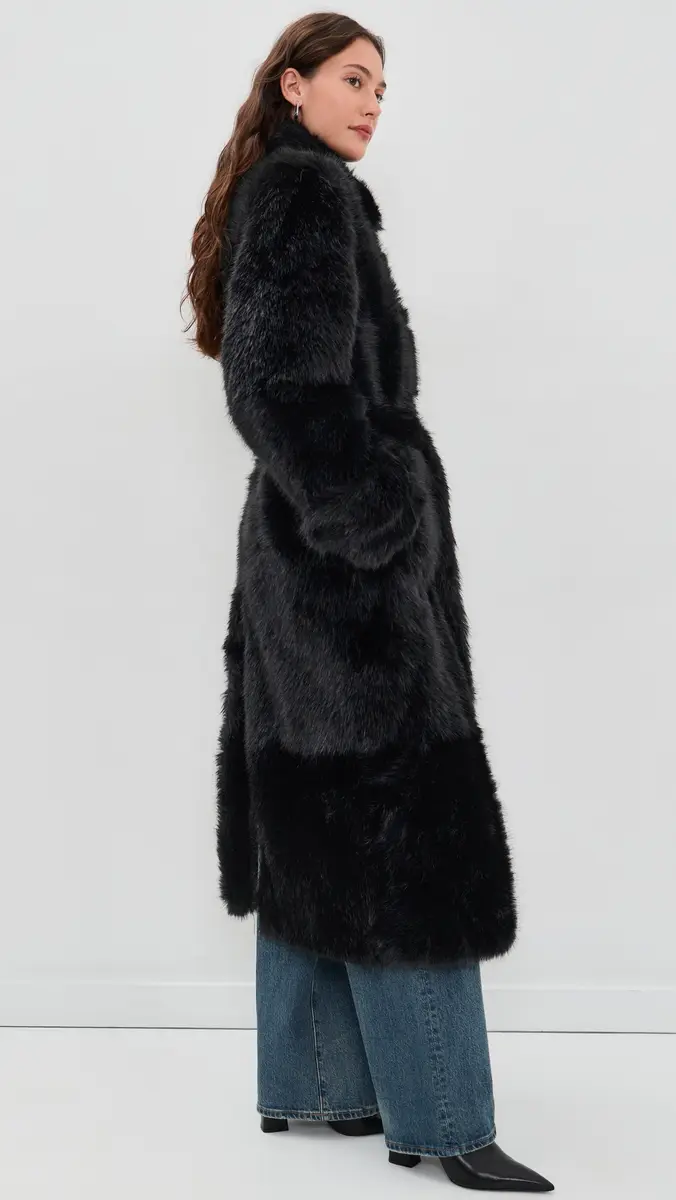 Stand Studio Hana Faux Fur Coat | Thumbnail 4 Stand Studio Hana Faux Fur Coat | Thumbnail 4