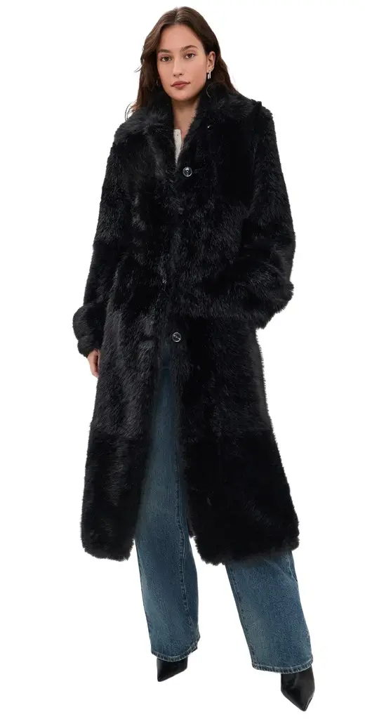 Hana Faux Fur Coat Hana Faux Fur Coat