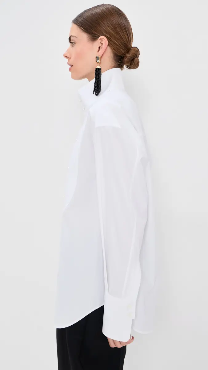 Nackiyé Tux Pleated Shirt | Thumbnail 4