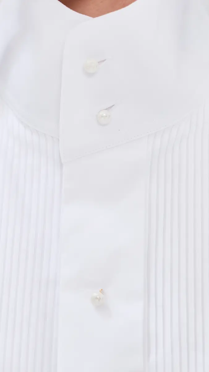 Nackiyé Tux Pleated Shirt | Thumbnail 6