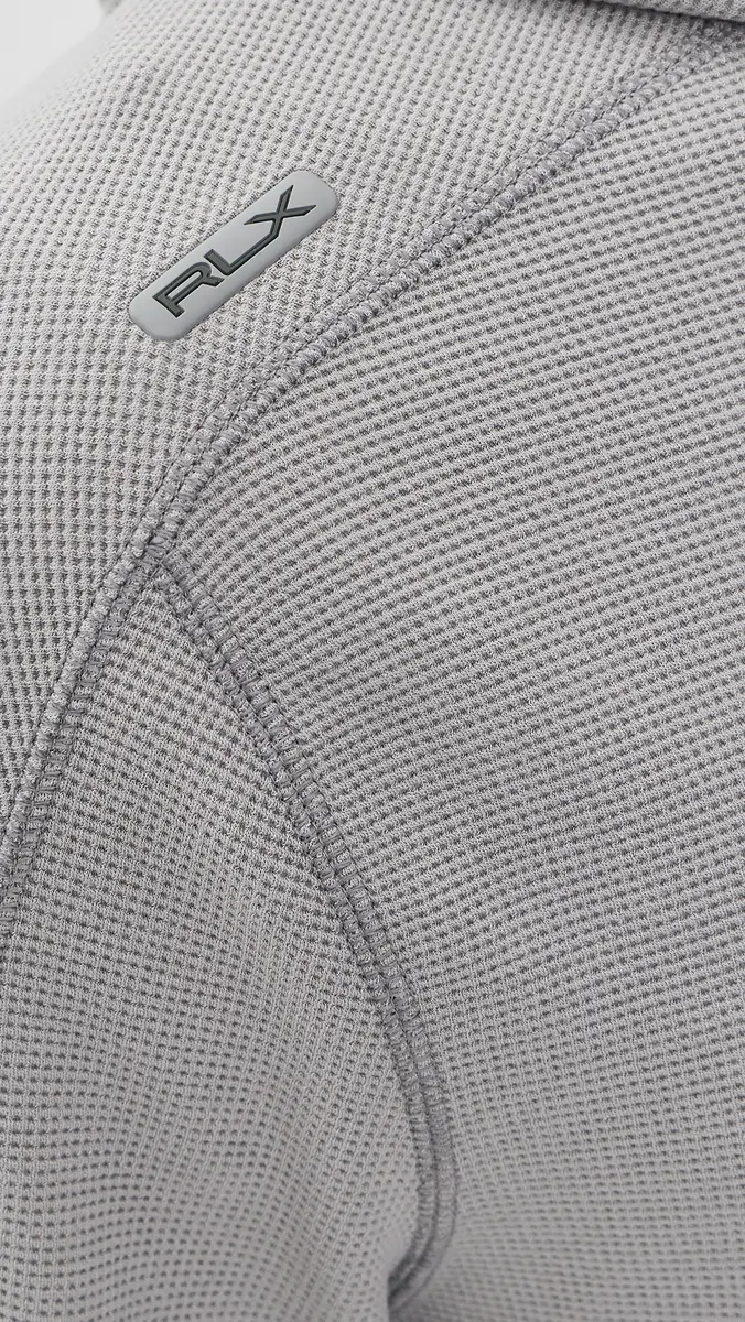 RLX Ralph Lauren Tech Waffle Knit Hoodie | Thumbnail 6 RLX Ralph Lauren Tech Waffle Knit Hoodie | Thumbnail 6