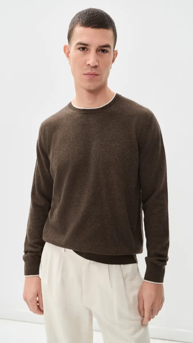 FEDELI Donegal Crewneck Sweater | Thumbnail 2 FEDELI Donegal Crewneck Sweater | Thumbnail 2