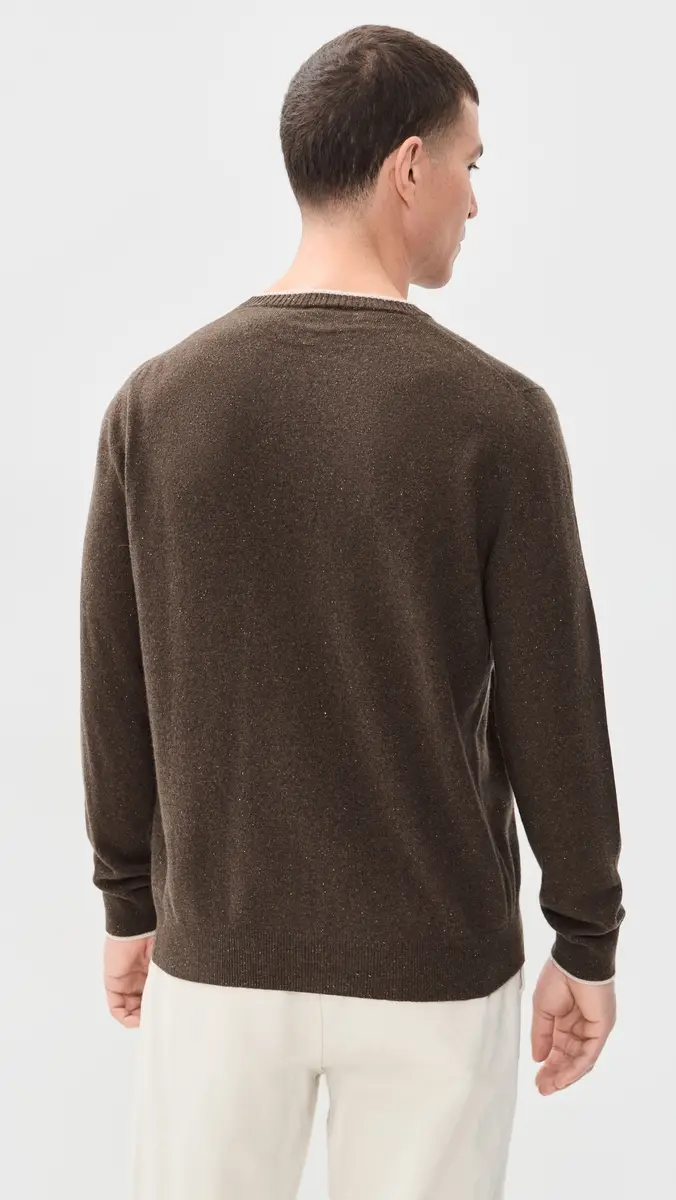 FEDELI Donegal Crewneck Sweater | Thumbnail 3 FEDELI Donegal Crewneck Sweater | Thumbnail 3