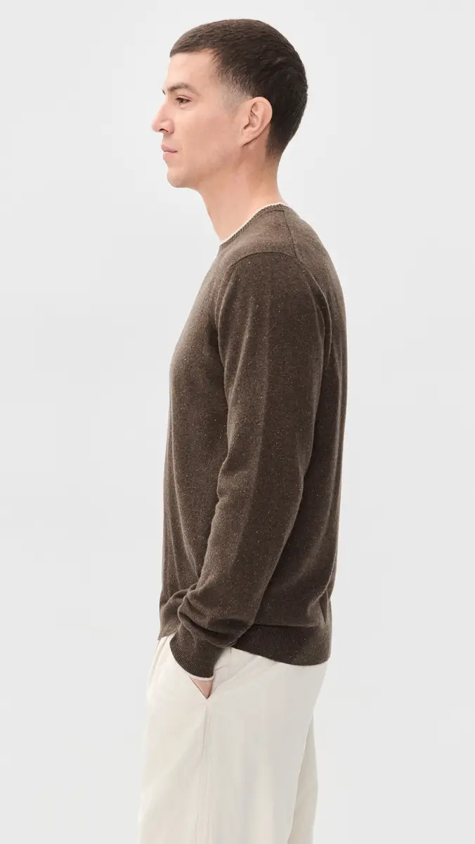 FEDELI Donegal Crewneck Sweater | Thumbnail 4 FEDELI Donegal Crewneck Sweater | Thumbnail 4