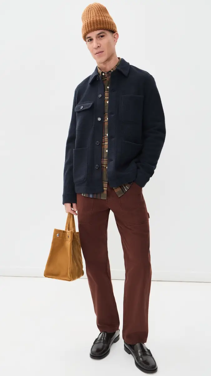 Alex Mill Work Jacket In Merino Wool Knit | Thumbnail 5 Alex Mill Work Jacket In Merino Wool Knit | Thumbnail 5