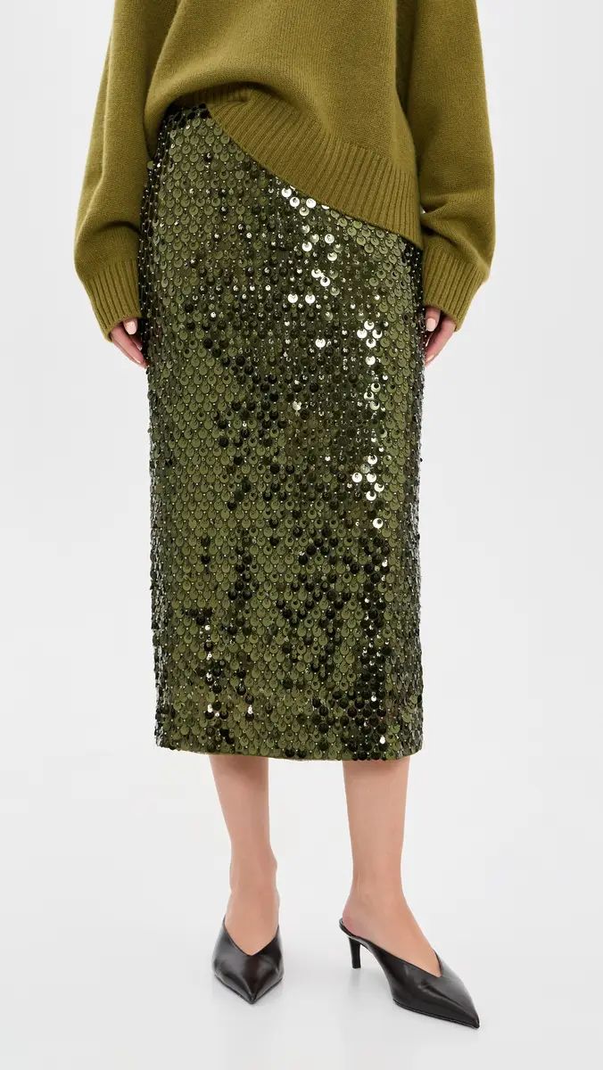endless rose Paillette Pencil Midi Skirt | Thumbnail 2 endless rose Paillette Pencil Midi Skirt | Thumbnail 2