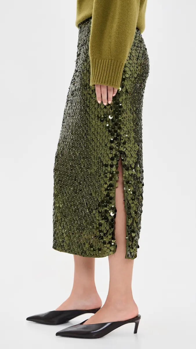 endless rose Paillette Pencil Midi Skirt | Thumbnail 4 endless rose Paillette Pencil Midi Skirt | Thumbnail 4
