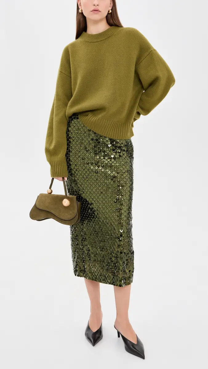 endless rose Paillette Pencil Midi Skirt | Thumbnail 5 endless rose Paillette Pencil Midi Skirt | Thumbnail 5