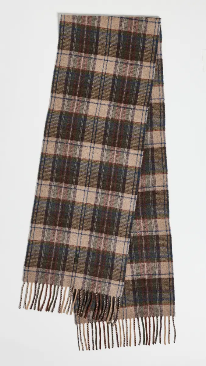 Polo Ralph Lauren Cashmere Blend Plaid Scarf | Thumbnail 2 Polo Ralph Lauren Cashmere Blend Plaid Scarf | Thumbnail 2