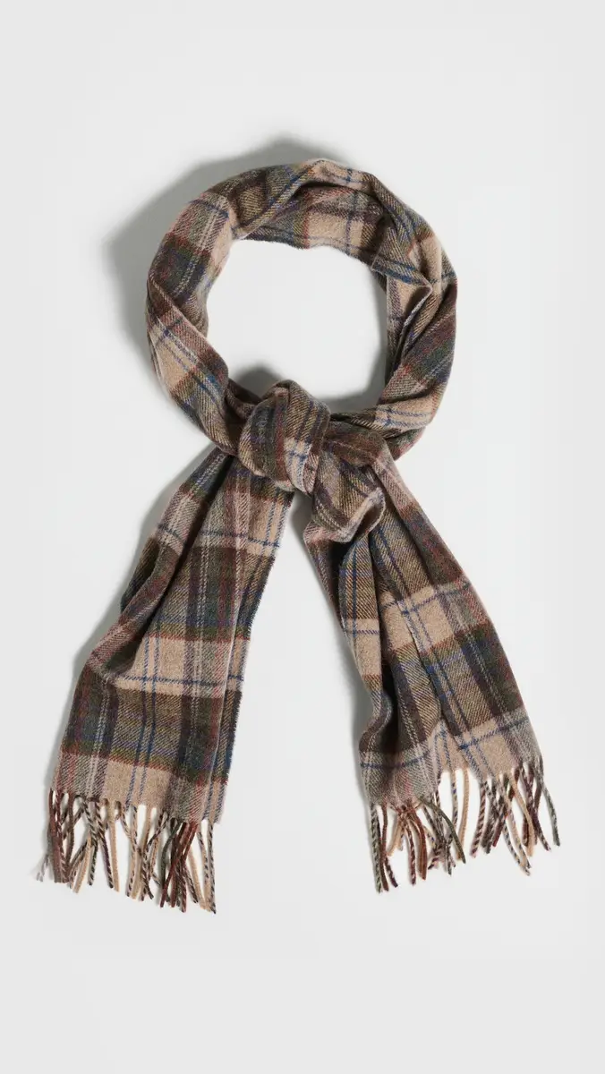 Polo Ralph Lauren Cashmere Blend Plaid Scarf | Thumbnail 4 Polo Ralph Lauren Cashmere Blend Plaid Scarf | Thumbnail 4