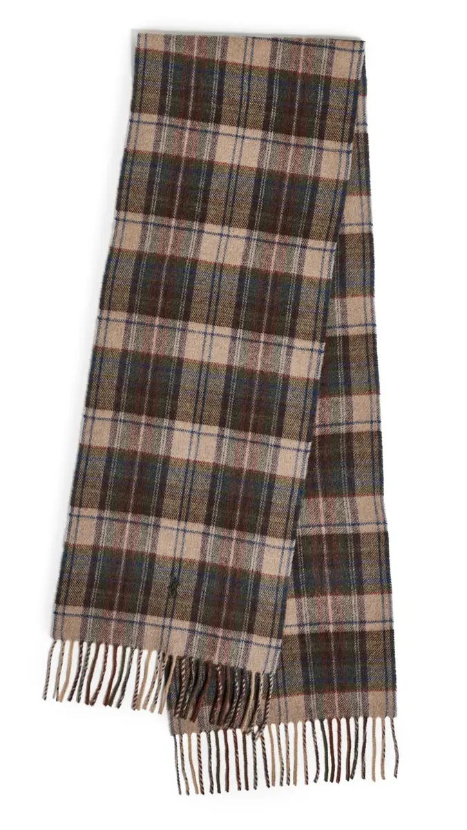 Polo Ralph Lauren Cashmere Blend Plaid Scarf | Thumbnail 6 Polo Ralph Lauren Cashmere Blend Plaid Scarf | Thumbnail 6