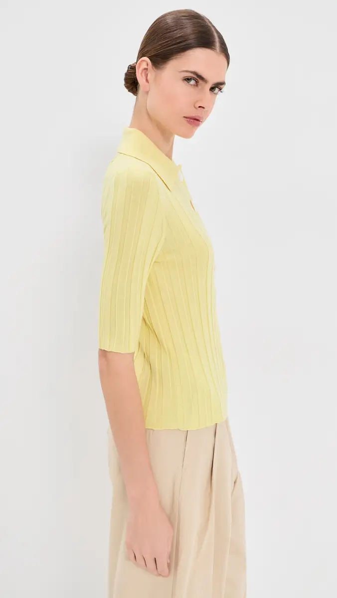 Nackiyé Sugarman Polo Knit Top | Thumbnail 4
