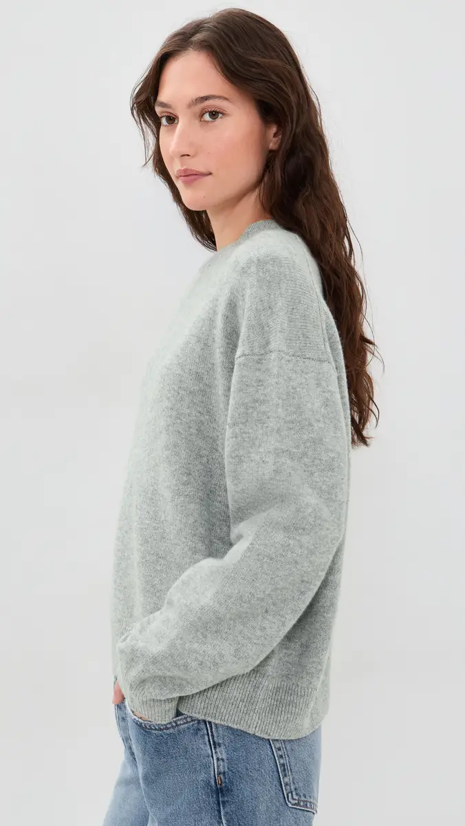 Anine Bing Lee Crew Cashmere Sweater | Thumbnail 4 Anine Bing Lee Crew Cashmere Sweater | Thumbnail 4