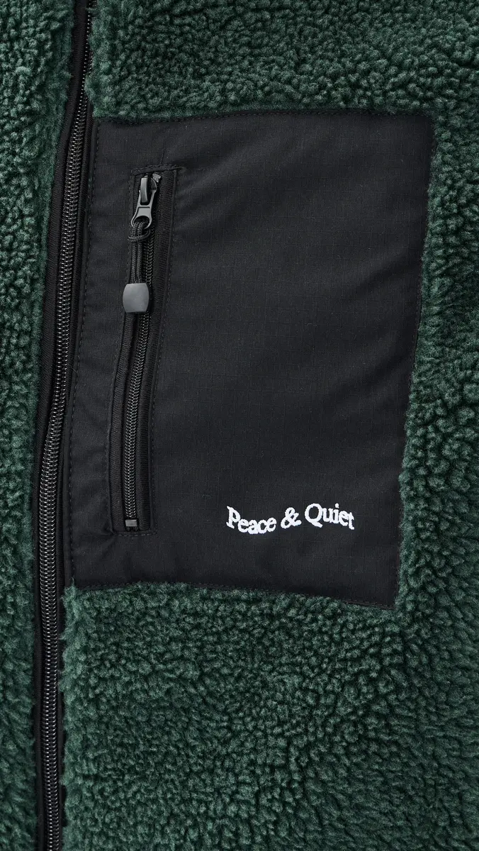 Museum of Peace and Quiet Wordmark Sherpa Vest | Thumbnail 6 Museum of Peace and Quiet Wordmark Sherpa Vest | Thumbnail 6