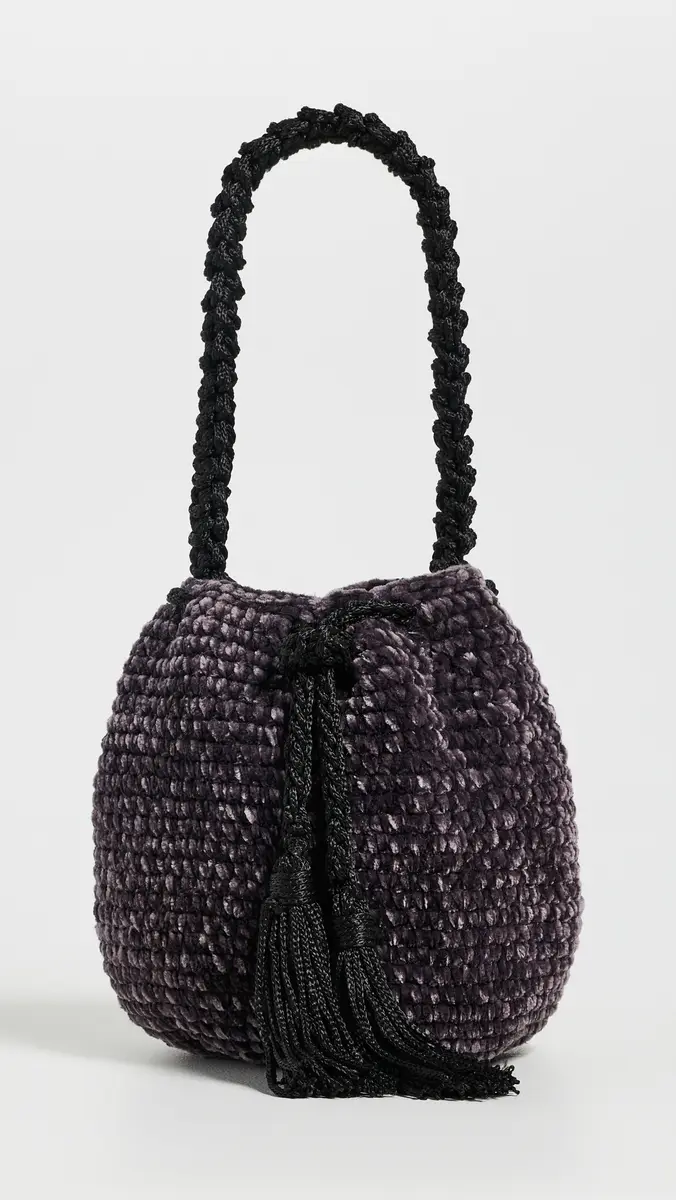 Binge Knitting Keepsake Velvet Pouch | Thumbnail 2 Binge Knitting Keepsake Velvet Pouch | Thumbnail 2